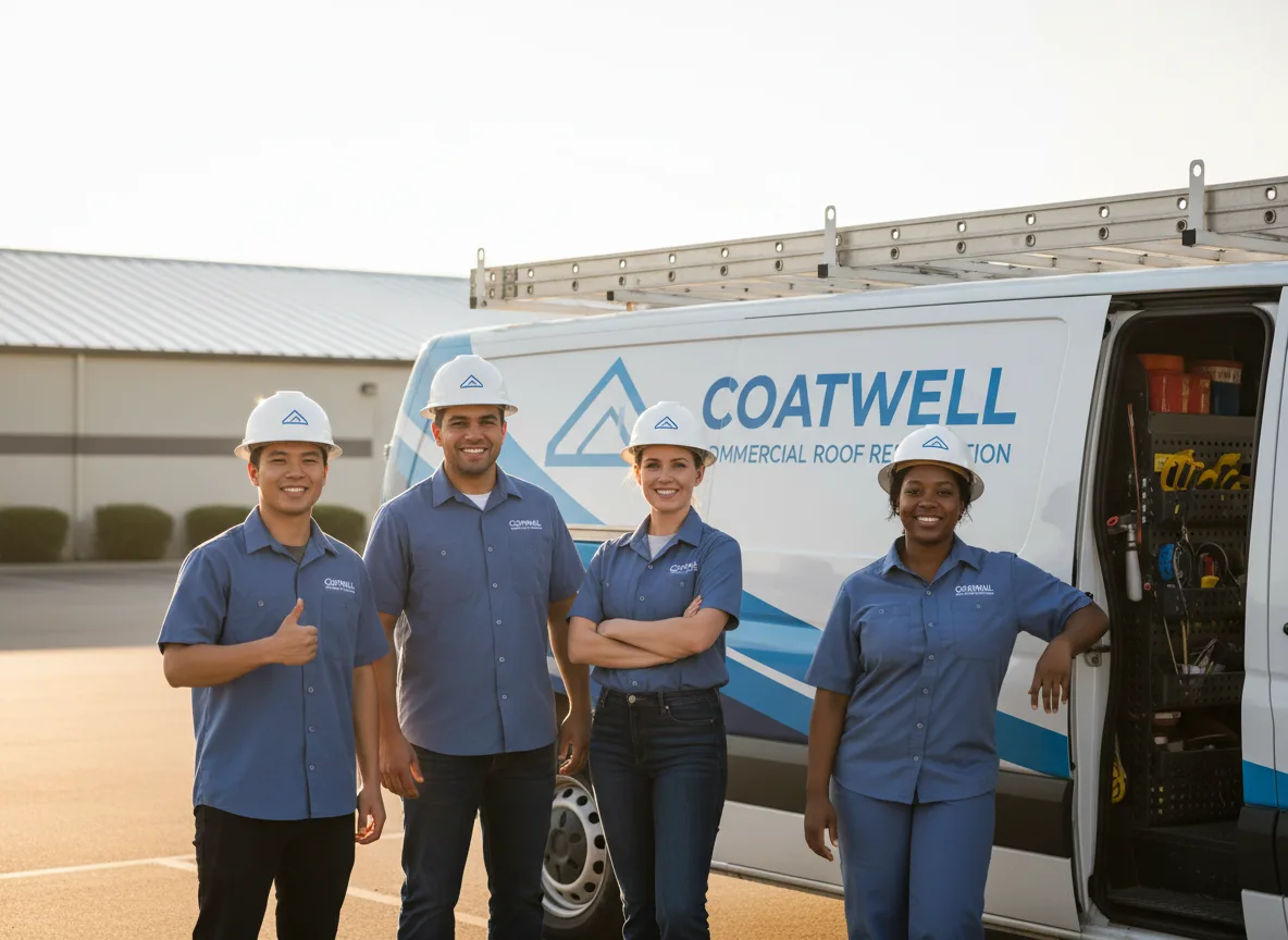Commercial roof coating company in Whitmore Lake, MI